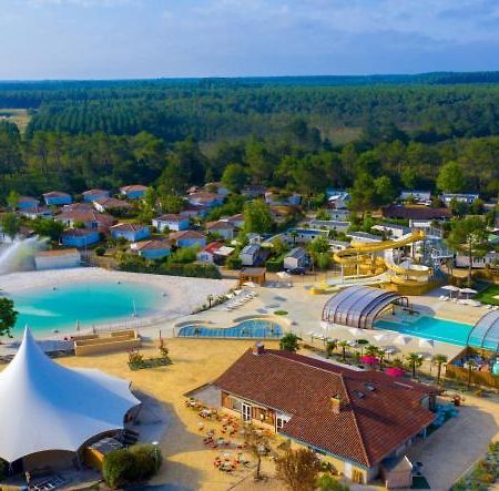 Chalet Camping Les Vignes Lit-et-Mixe Eksteriør billede