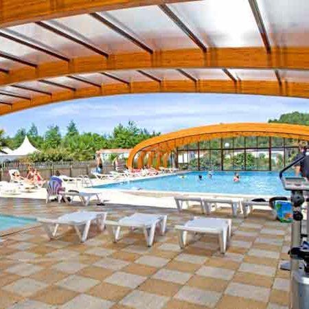 Chalet Camping Les Vignes Lit-et-Mixe Eksteriør billede